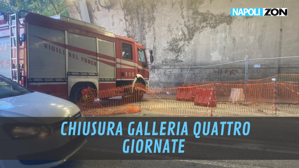 Chiusura Galleria Quattro Giornate Per Infiltrazioni D Acqua