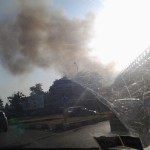 Incendio a Via Palmese, Pomigliano d'arco