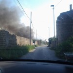 Incendio a Via Palmese, Pomigliano d'arco