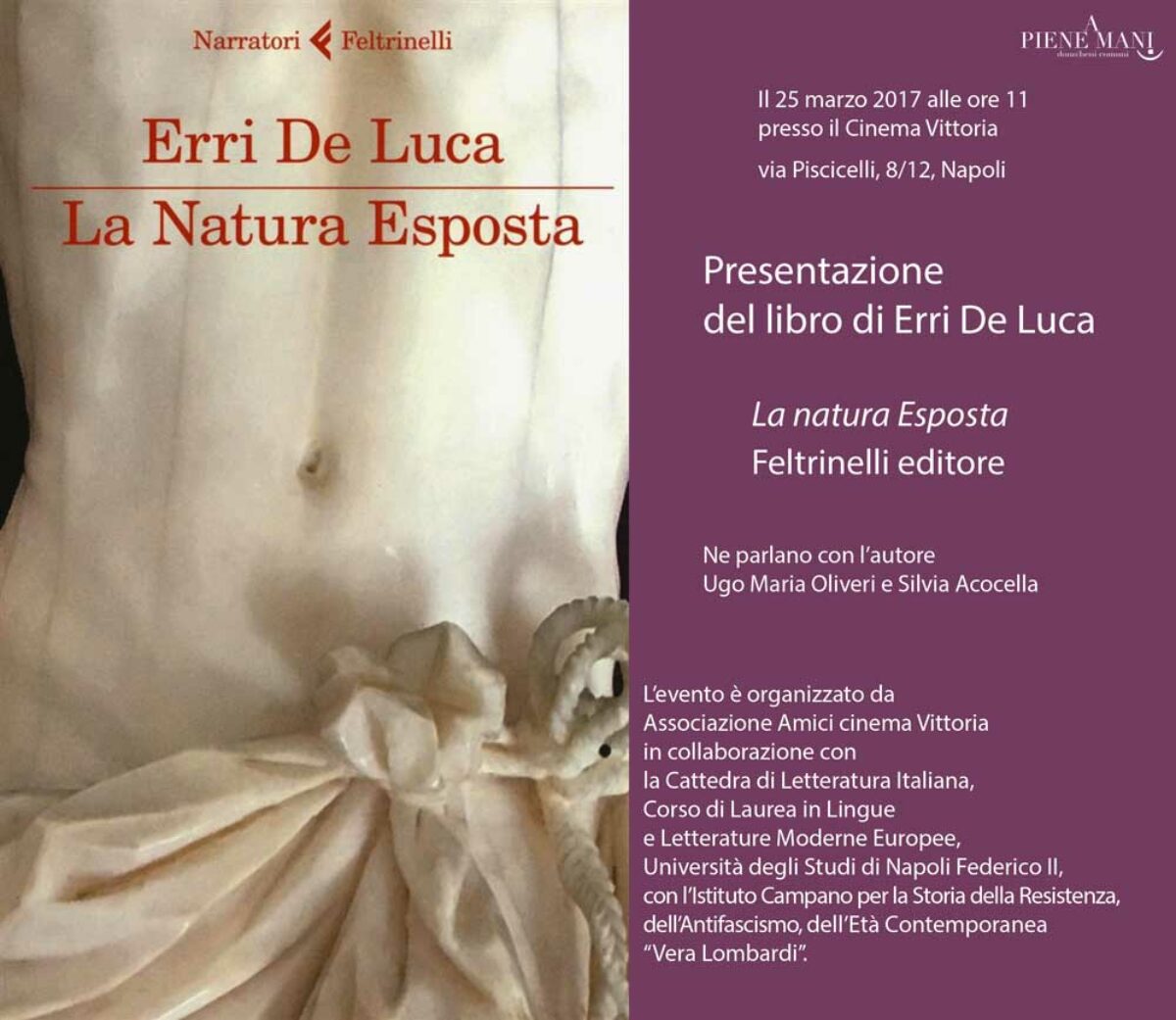 Erri De Luca presenta 