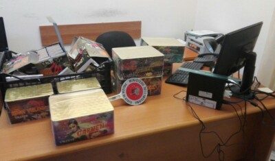 Acerra, sequestro fuochi illegali