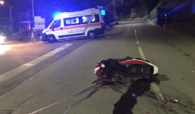incidente in motorino, Afragola incidente auto scooter
