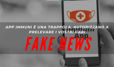 app di monitoraggio bufala
