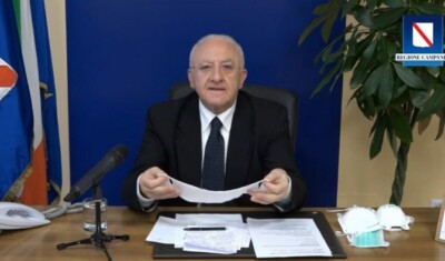 screening coronavirus vincenzo de luca