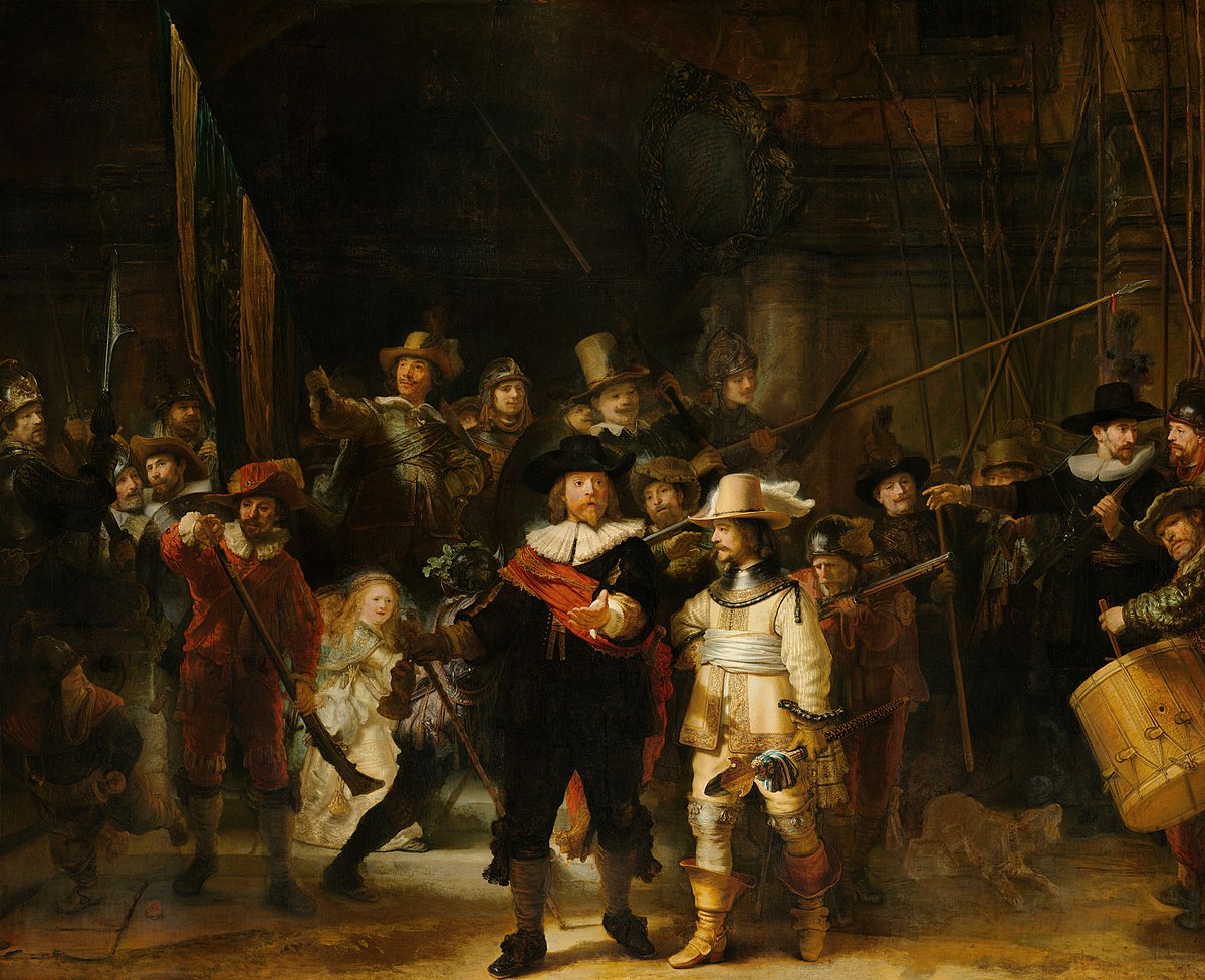 Intelligenza Artificiale Ricreato Quadro Di Rembrandt Ricreato