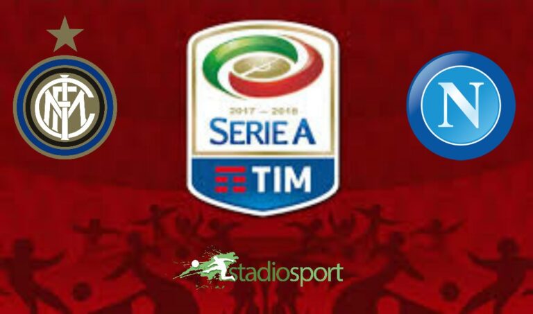 Serie A, c'è Inter-Napoli alle 21.45