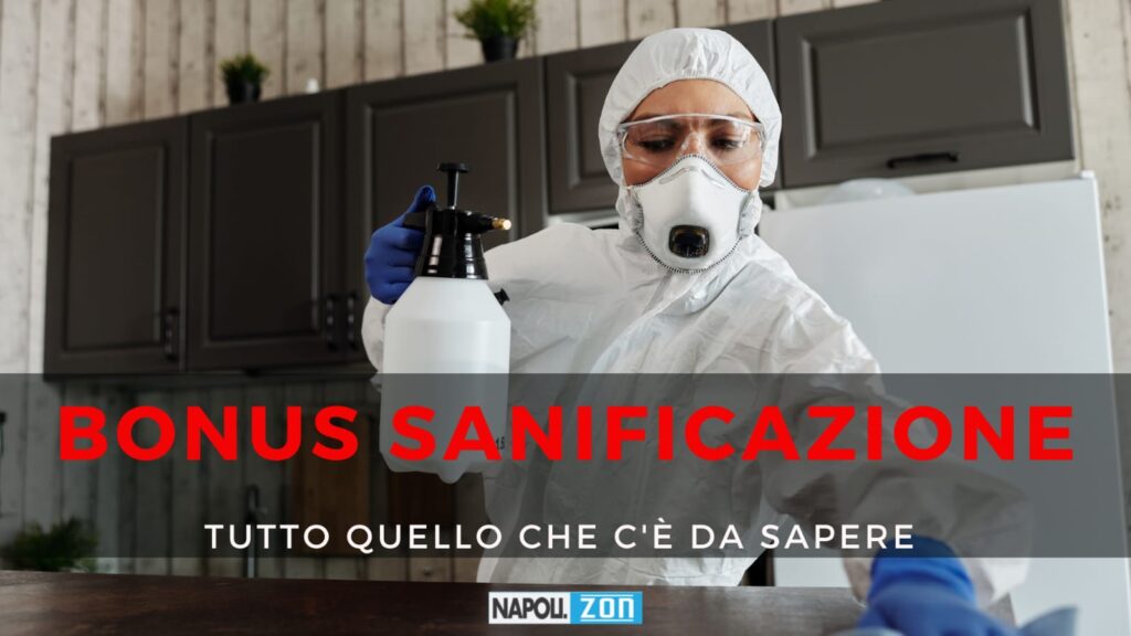 Bonus sanificazione tutto quello che c'è da sapere, chi può riceverlo