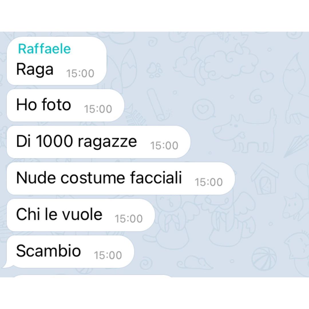 gruppi telegram torna l incubo la denuncia di francesca napoli zon