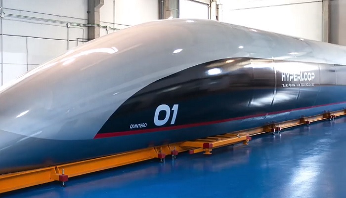 Treno Roma Milano Hyperloop