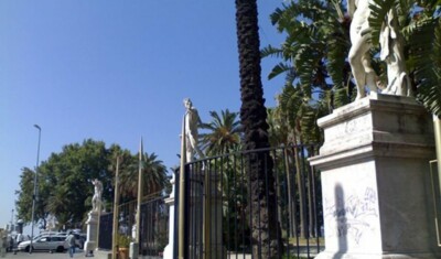 protesta no dad - villa comunale ai privati