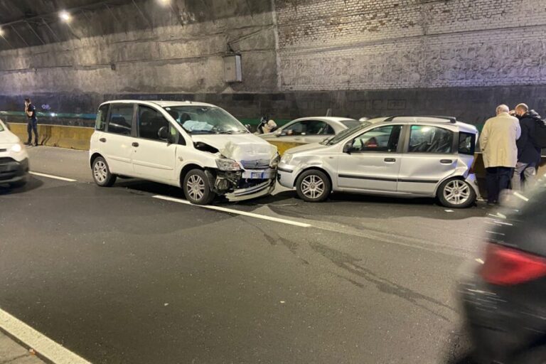 INCIDENTE IN GALLERIA LAZIALE