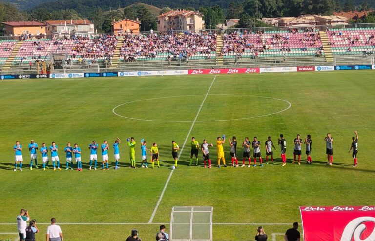 castel di sangro Napoli-Ascoli tabellino diretta