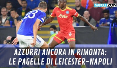 Leicester-Napoli le pagelle