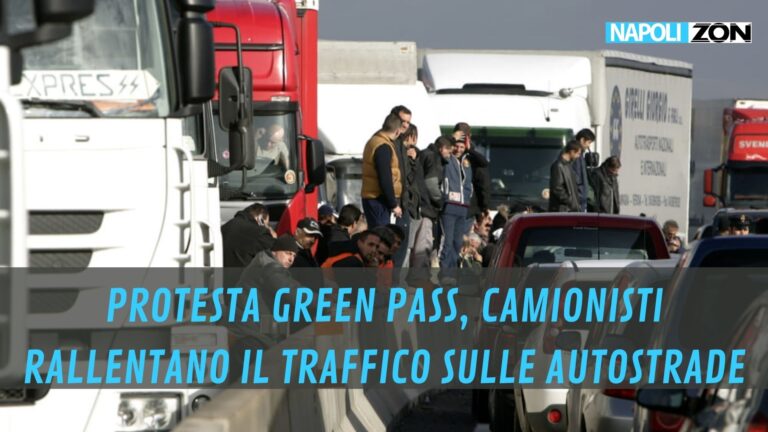 Protesta green pass camionisti