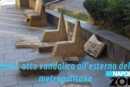Atto vandalico a Napoli
