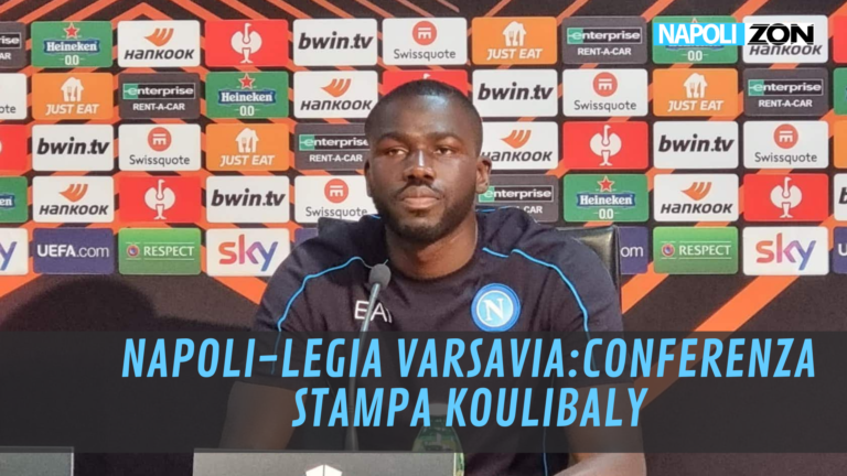 Conferenza stampa Koulibaly