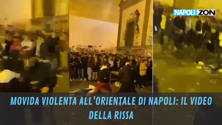Movida violenta a Napoli