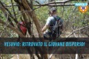 Vesuvio: ritrovato il giovane disperso