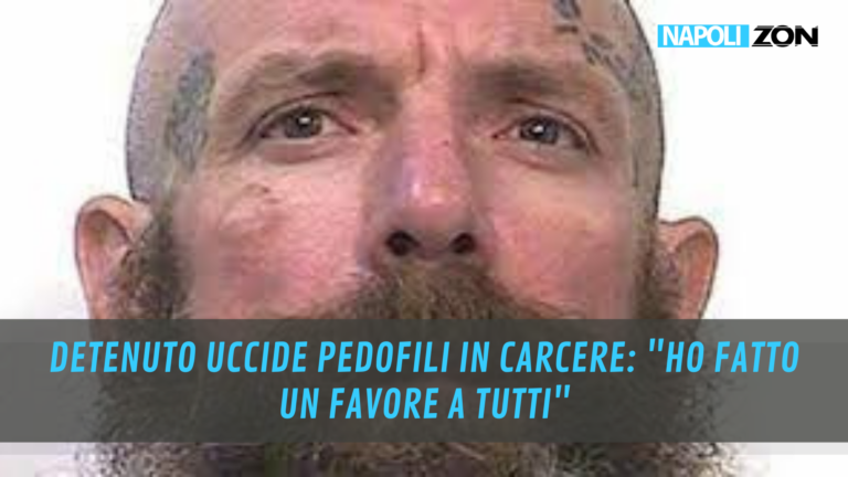 DETENTUO UCCIDE PEDOFILI