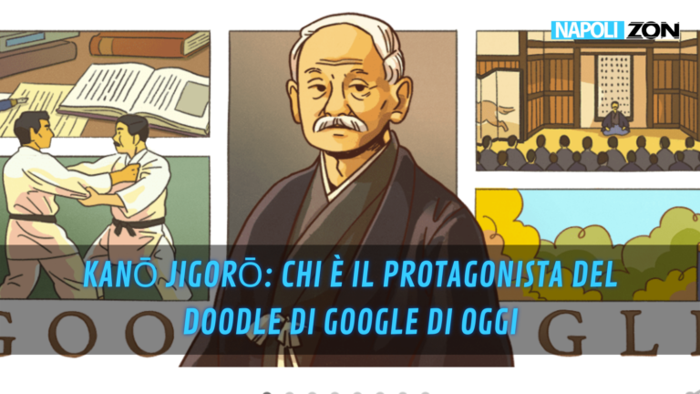 Kanō Jigorō, judo, doodle, google,