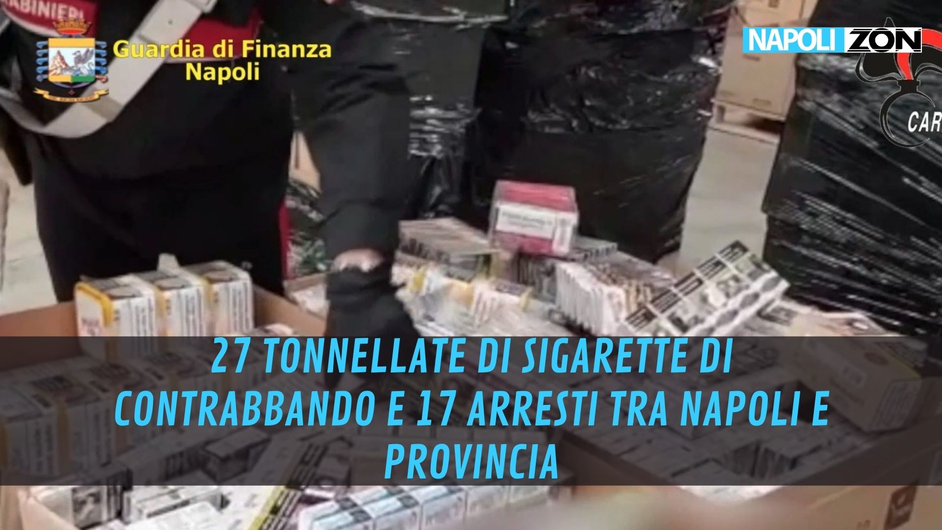 Contrabbando Di Sigarette Tra Napoli E Provincia - Napoli ZON