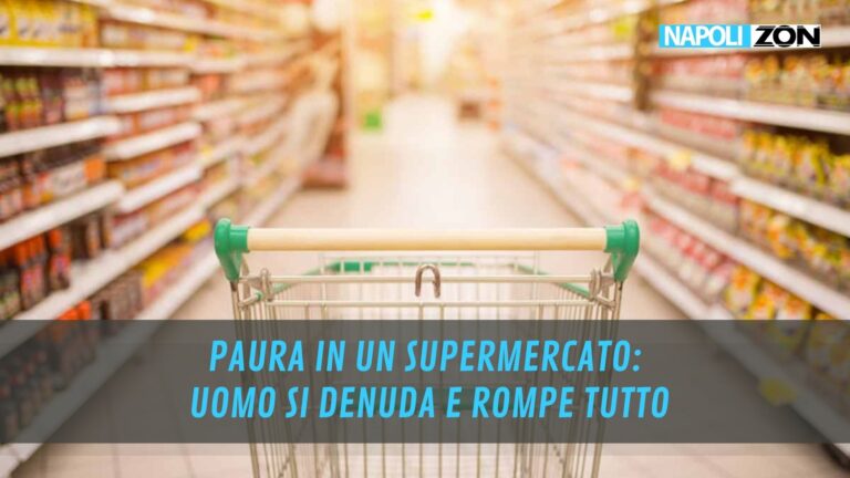 paura in supermercato