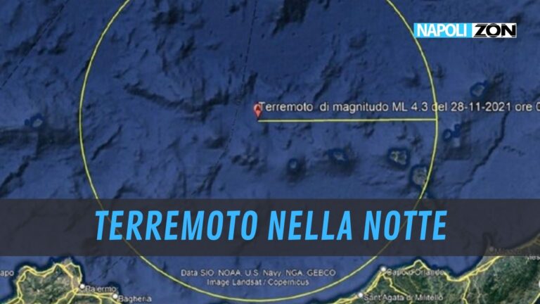 Terremoto oggi in Italia