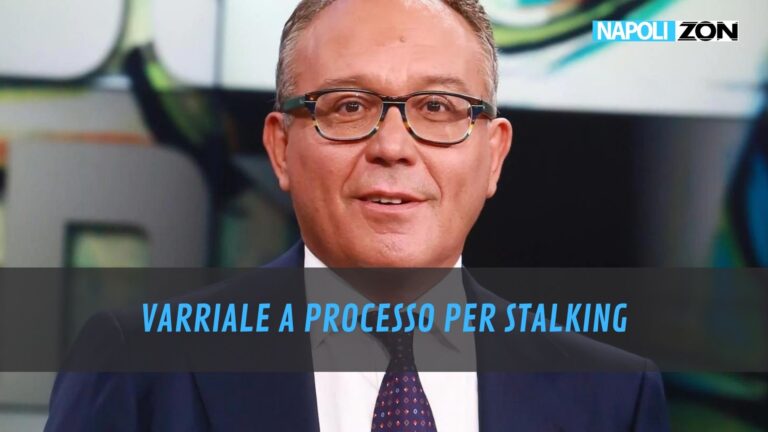 Varriale a processo per stalking