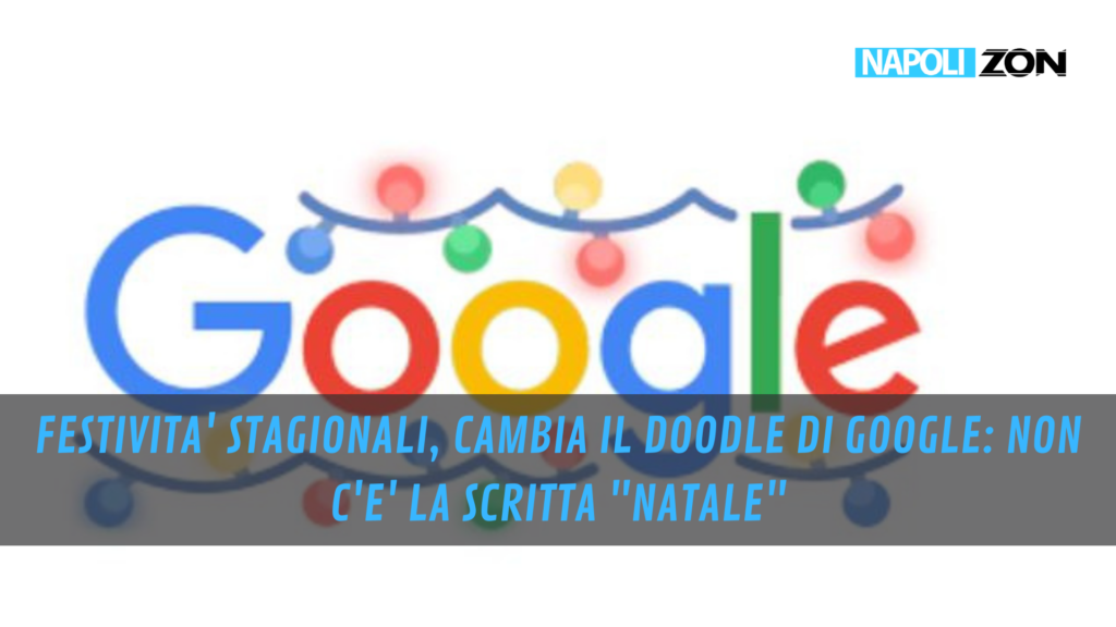 Festività stagionali, Google dedica un nuovo doodle non c'è Natale