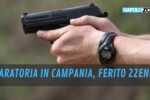 Sparatoria a Nola, ferito un ragazzo