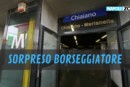 Sorpreso borseggiatore