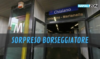 Sorpreso borseggiatore