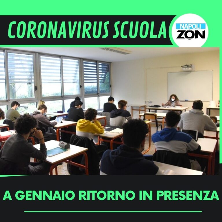 coronavirus scuola