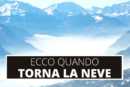 previsioni neve gennaio 2022