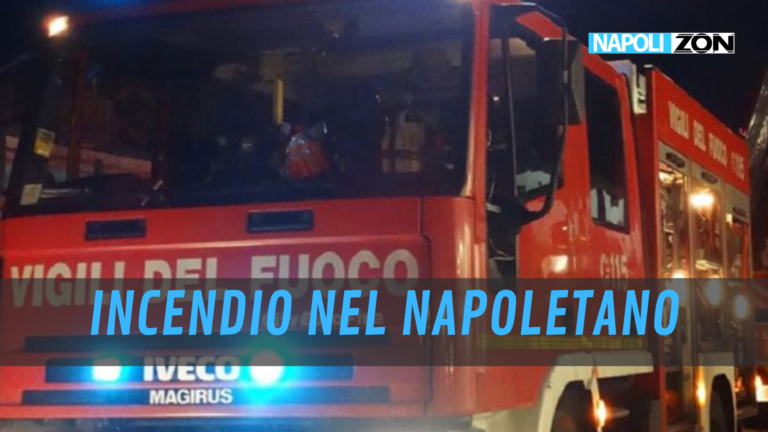 Incendio a Napoli
