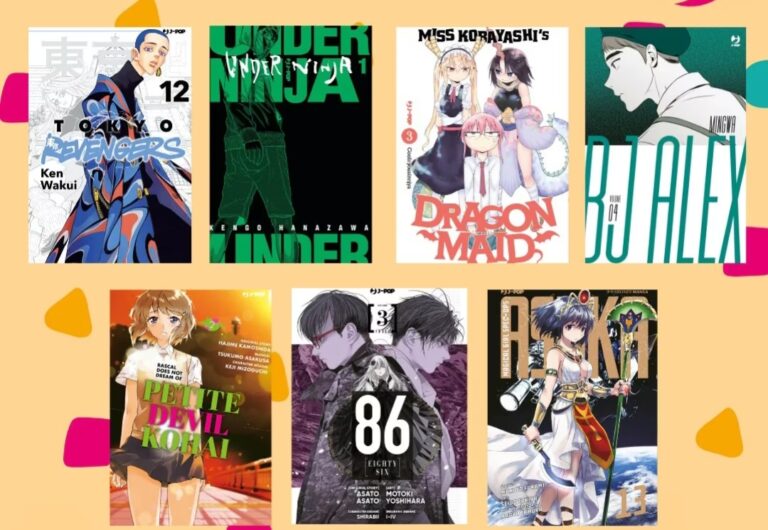 Uscite manga J-Pop della settimana 23 febbraio