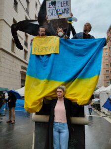 Napoli: manifestazione contro il conflitto Russia-Ucraina