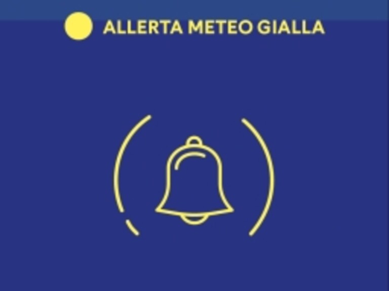 Allerta meteo gialla in Campania