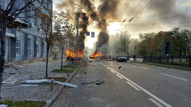 bombe kiev guerra russia ucraina