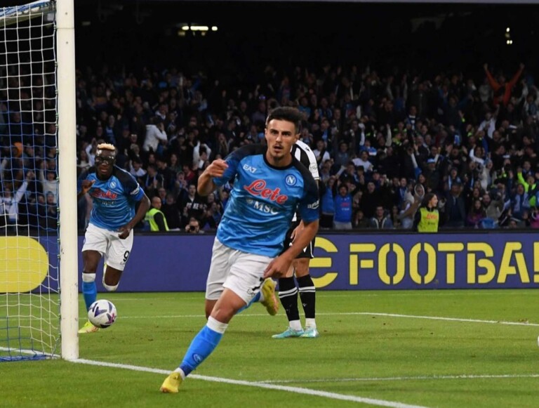 Napoli Udinese pagelle Elmas