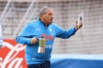 Starace saluta il Napoli