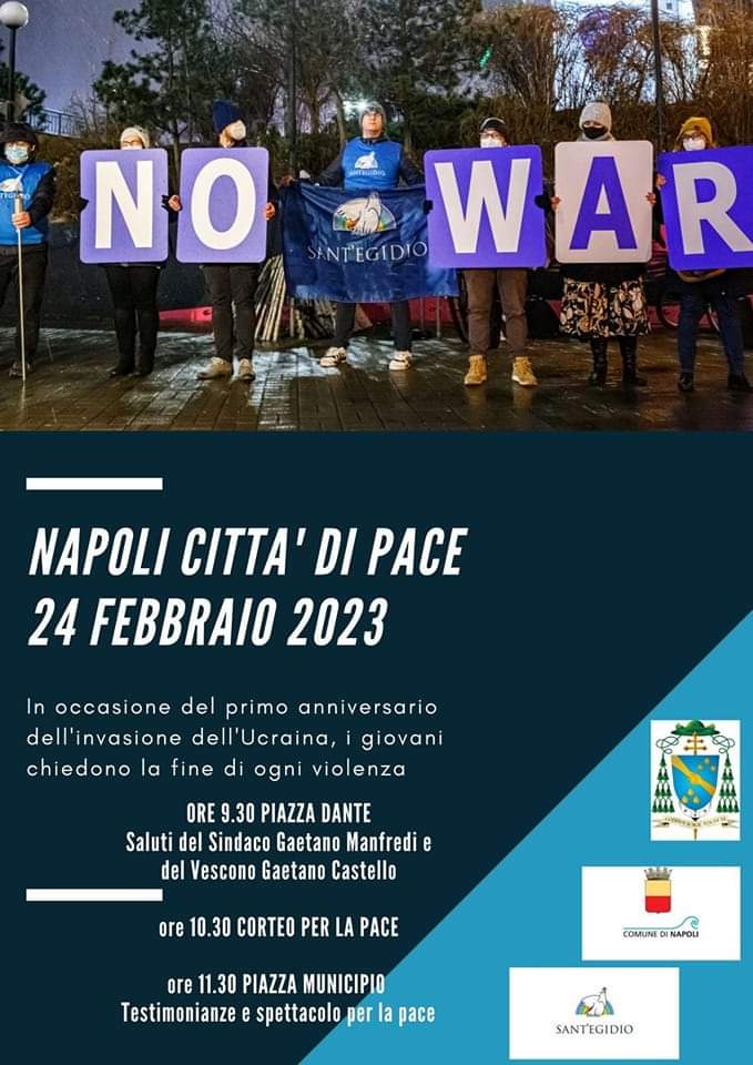 Marcia per la pace Napoli 2023