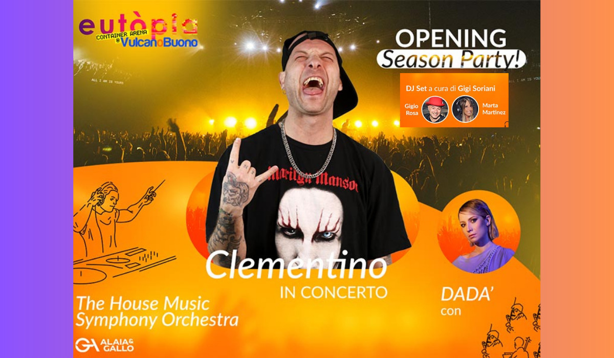 Clementino in concerto al Vulcano Buono Napoli ZON