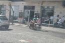Napoli famiglia scooter