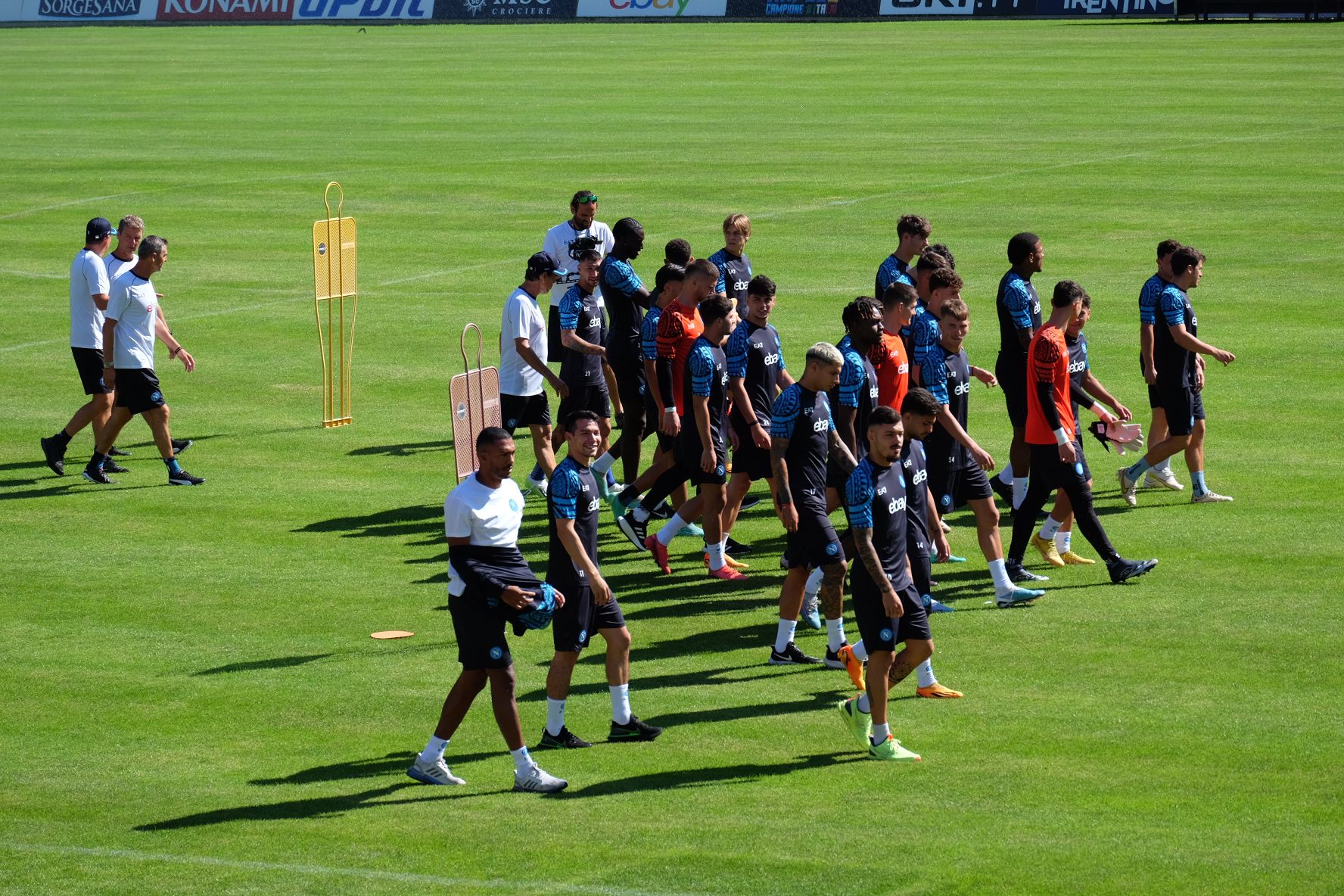 Ritiro Dimaro Napoli 2024: la squadra torna ad allenarsi in Val di Sole!