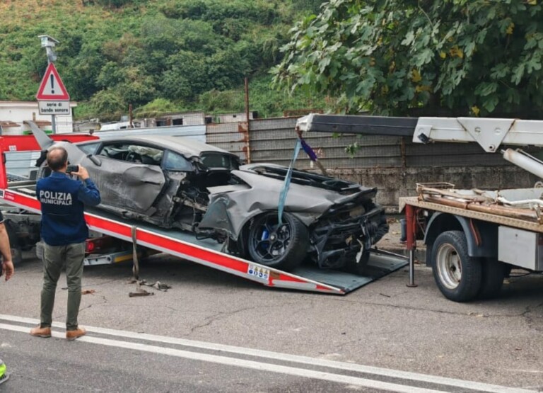 Incidente Lamborghini a Bagnoli