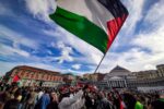 napoli bandiera palestina