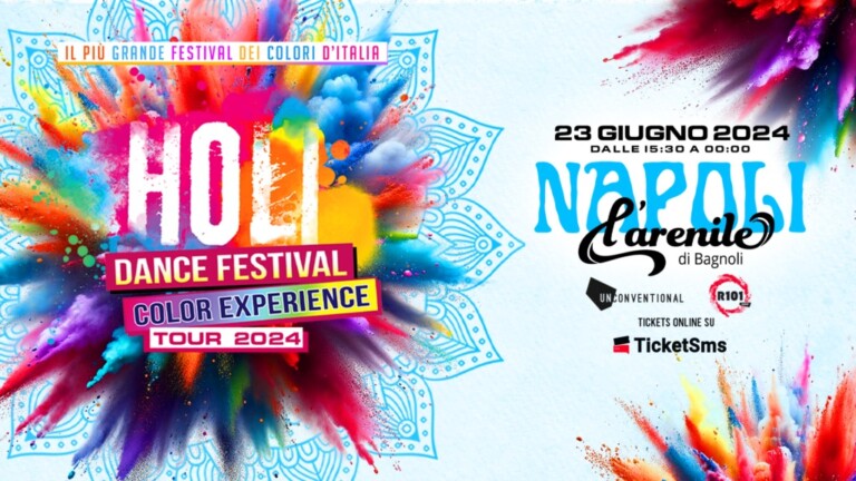 Holi dance festival Napoli