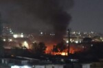 Incendio campo rom di Scampia, evacuate 60 persone