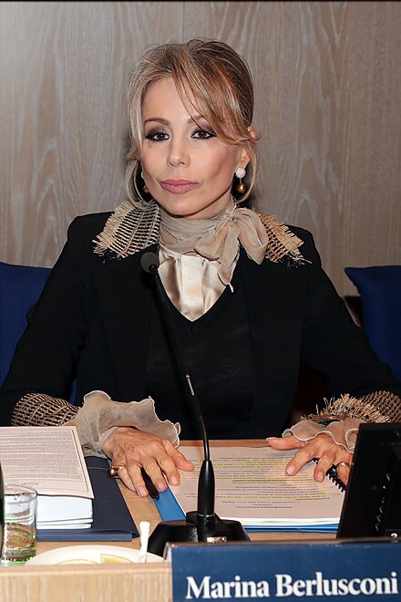 Marina Berlusconi Cavalieri del Lavoro